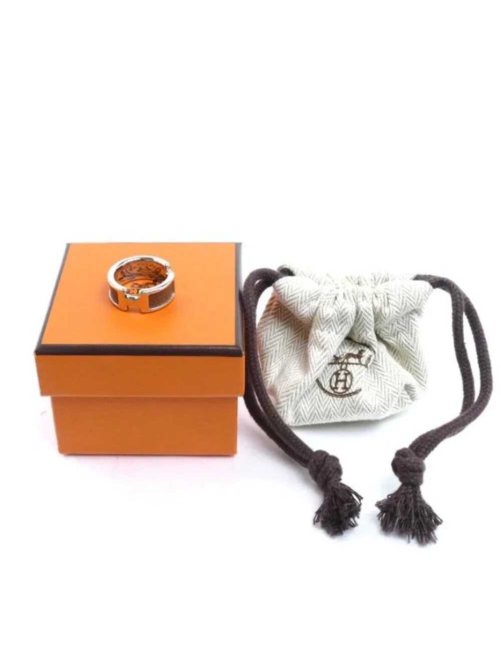 Hermes Leather Olympe PM Ring